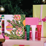 Huxter Hand Cream Trio styled with colourful Christmas gifts