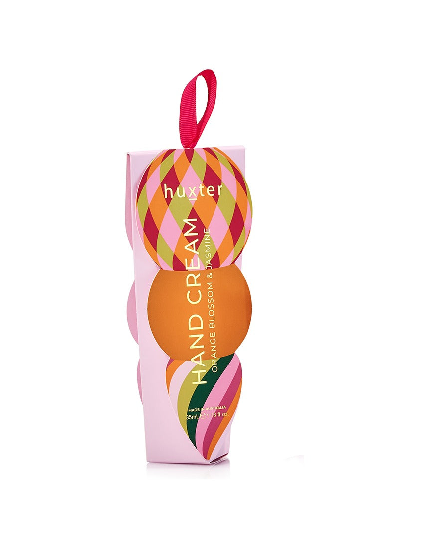 Huxter Soft Pink diamond hanging hand cream box