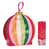 Huxter Mulberry Hanging Lip Balm Christmas bauble with Vanilla Bean lip balm