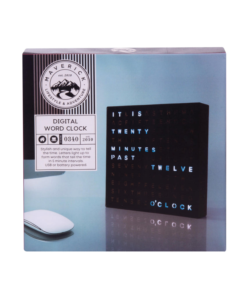 Word Clock, tech, isAlbi - Say It Sister