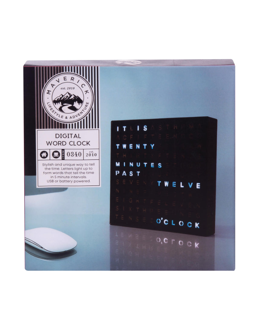 Word Clock, tech, isAlbi - Say It Sister
