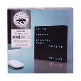 Word Clock, tech, isAlbi - Say It Sister