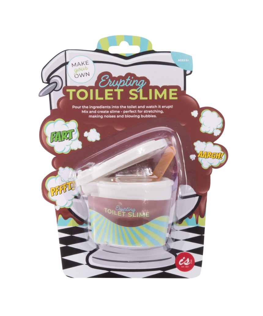 Make Your Own Erupting Toilet Slime, kids, isAlbi - Say It Sister