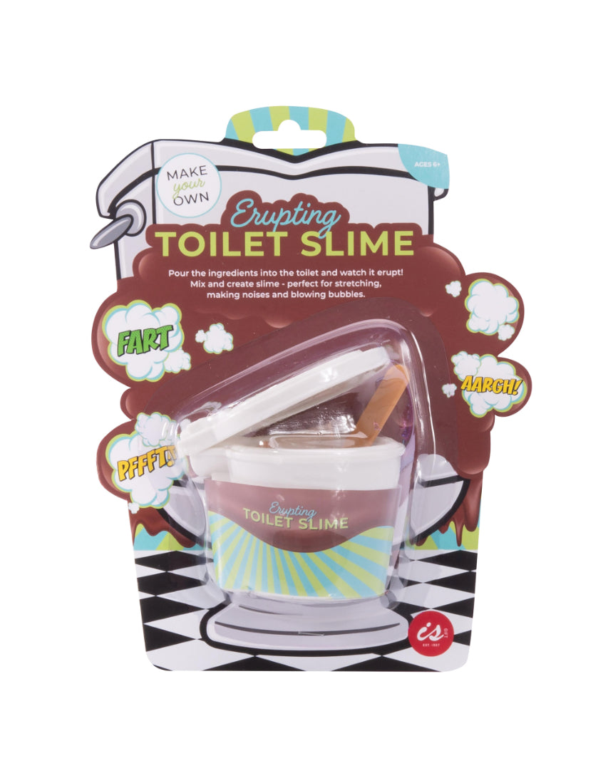 Make Your Own Erupting Toilet Slime, kids, isAlbi - Say It Sister