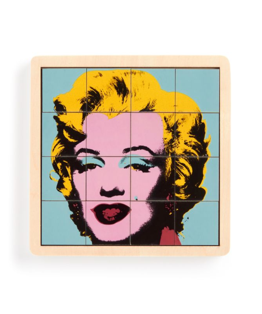 Andy Warhol Marilyn 2 in 1 Wooden Puzzle, , Isgift - Say It Sister