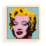 Andy Warhol Marilyn 2 in 1 Wooden Puzzle, , Isgift - Say It Sister