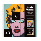 Andy Warhol Marilyn 2 in 1 Wooden Puzzle, , Isgift - Say It Sister