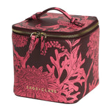 Sage X Clare - Delphine Small Vanity Case - Garnet, Cosmetic & Toiletry Bags, Sage x Clare - Say It Sister