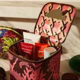 Sage X Clare - Delphine Small Vanity Case - Garnet, Cosmetic & Toiletry Bags, Sage x Clare - Say It Sister