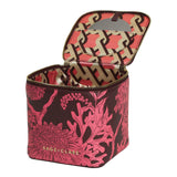 Sage X Clare - Delphine Small Vanity Case - Garnet, Cosmetic & Toiletry Bags, Sage x Clare - Say It Sister