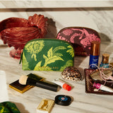 Sage X Clare - Delphine Cosmetic Pouch - Anise, Cosmetic & Toiletry Bags, Sage x Clare - Say It Sister