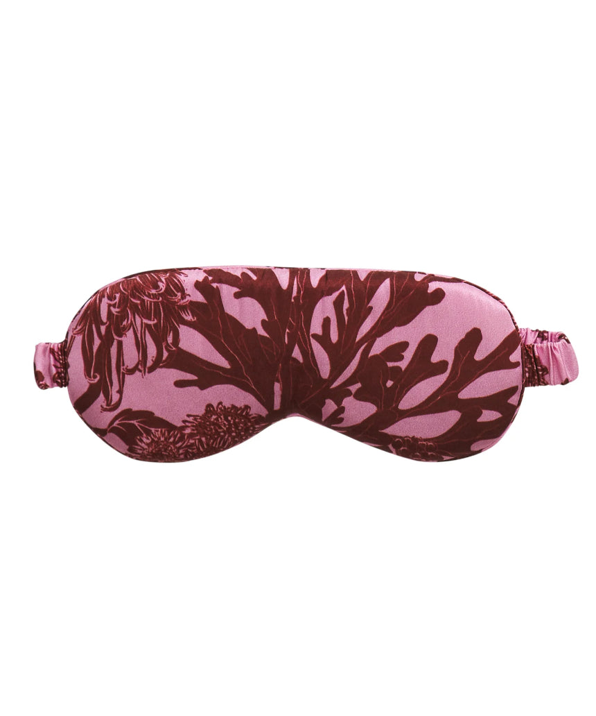 Sage x Clare - Delphine Silk Eye Mask - Orchid, eye mask, Sage x Clare - Say It Sister