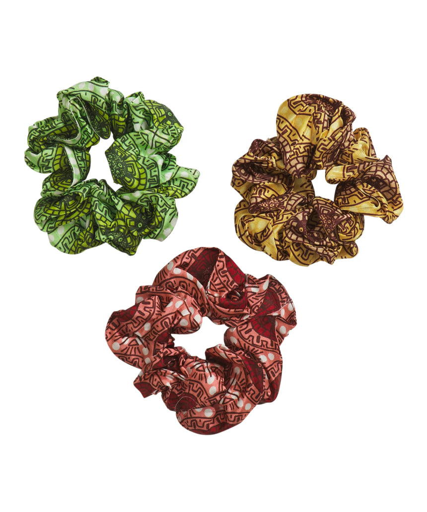 Sage x Clare - Gabriella Silk Scrunchie Set, scrunchies, Sage x Clare - Say It Sister
