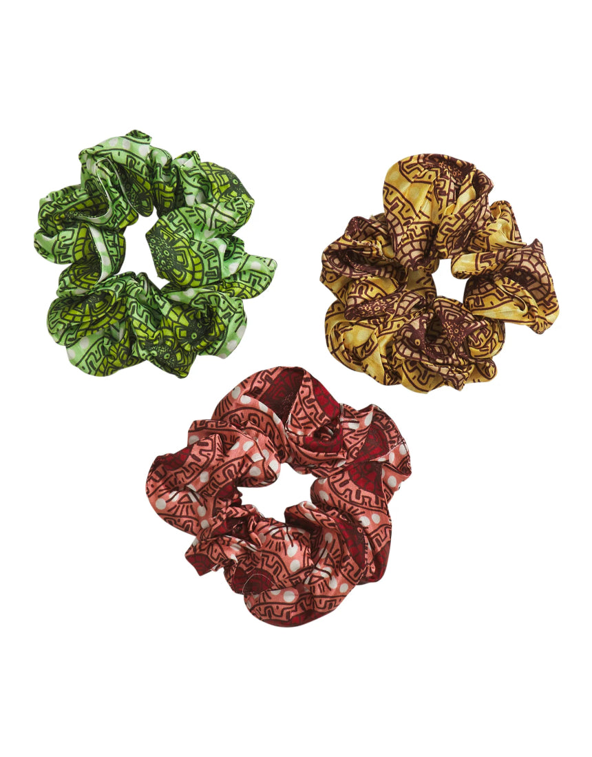 Sage x Clare - Gabriella Silk Scrunchie Set, scrunchies, Sage x Clare - Say It Sister