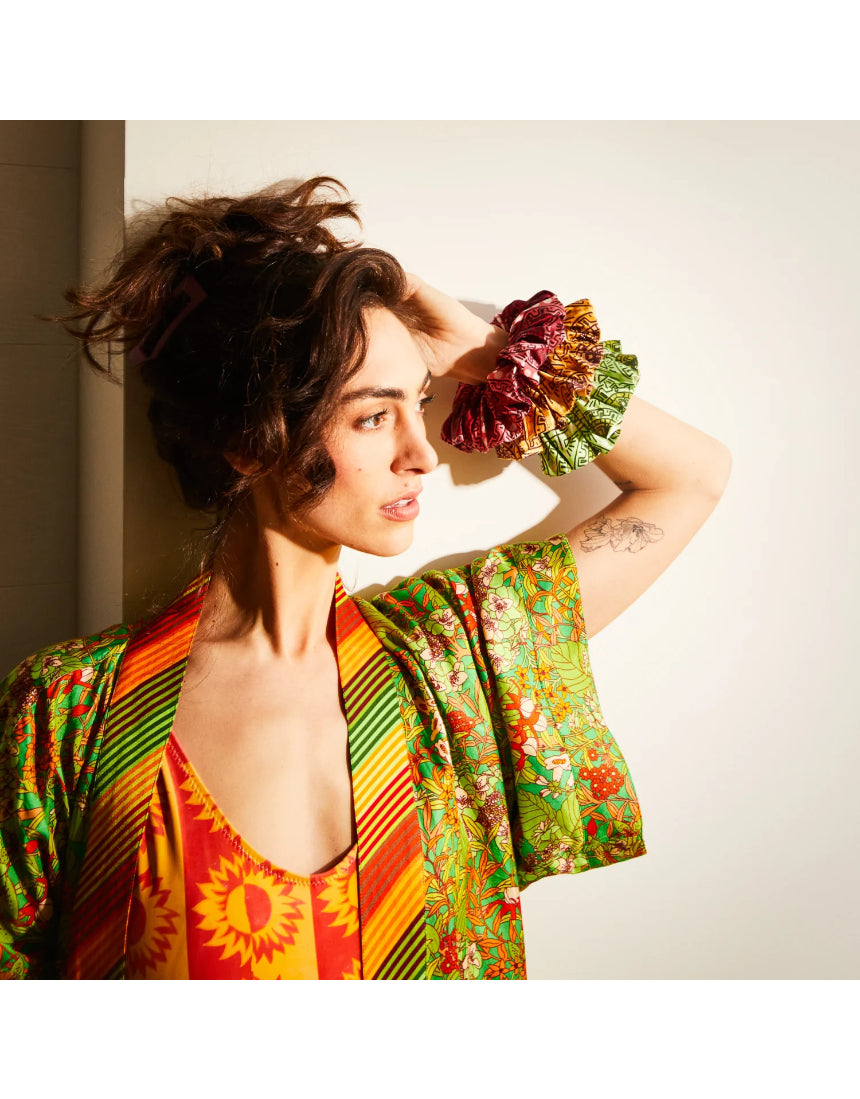 Sage x Clare - Gabriella Silk Scrunchie Set, scrunchies, Sage x Clare - Say It Sister