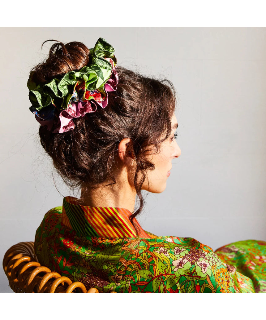 Sage x Clare - Delphine Silk Scrunchie Set, scrunchies, Sage x Clare - Say It Sister