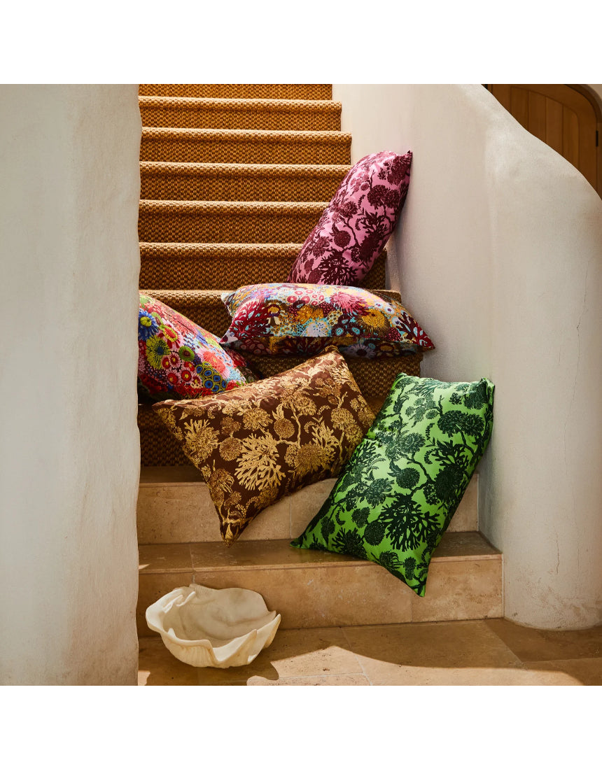 Sage x Clare - Delphine Silk Pillowcase - Key Lime Standard, pillowcase, Sage x Clare - Say It Sister