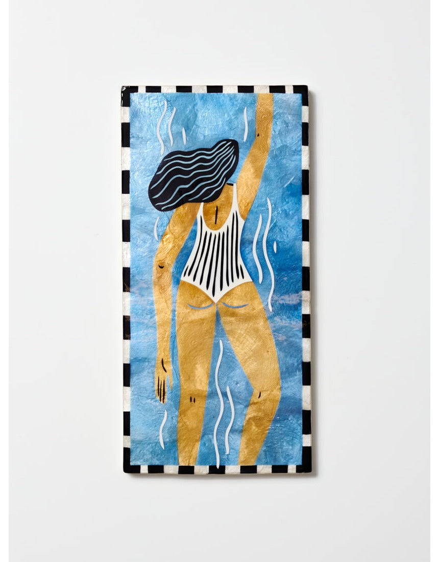 Jones & Co - Beach Day Wall Art Swim - image 1