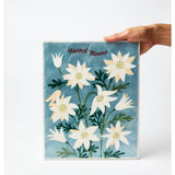 Jones & Co Market Wall Art featuring Flannel design, decorative wall decor with vibrant colors and detailed market scene.