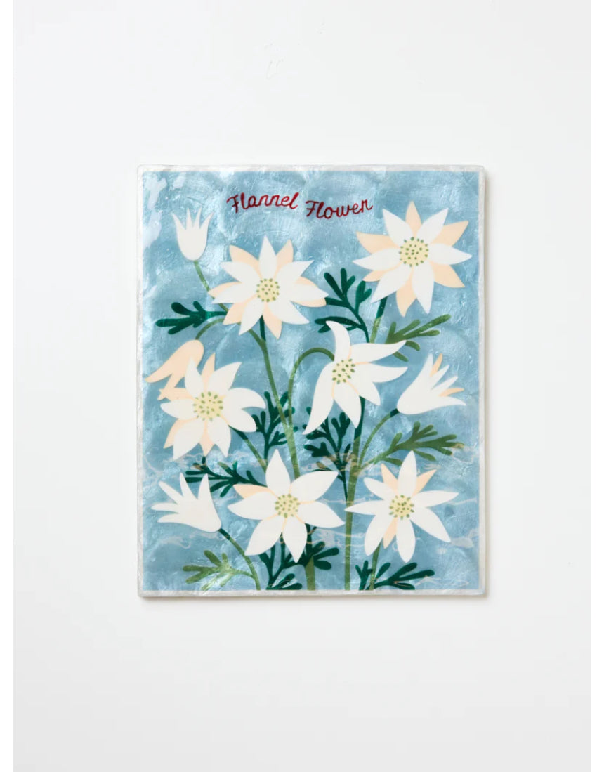 Jones & Co Market Wall Art featuring a rustic flannel design, showcasing a cozy, vintage-inspired textile pattern for home decor.