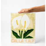 Jones & Co Lily Market Wall Art featuring vibrant floral design on canvas with bold, colorful lilies artwork.