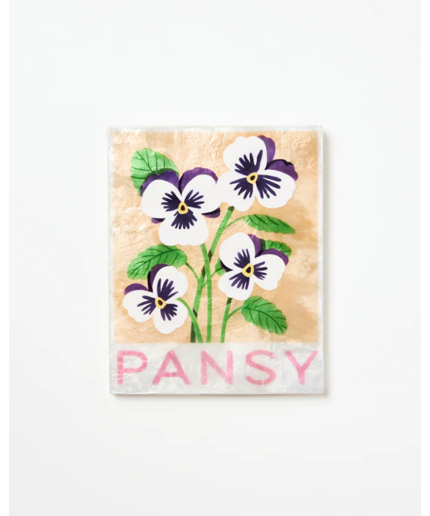 Jones & Co Market Wall Art - Pansy