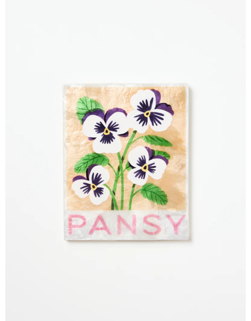 Jones & Co Market Wall Art - Pansy