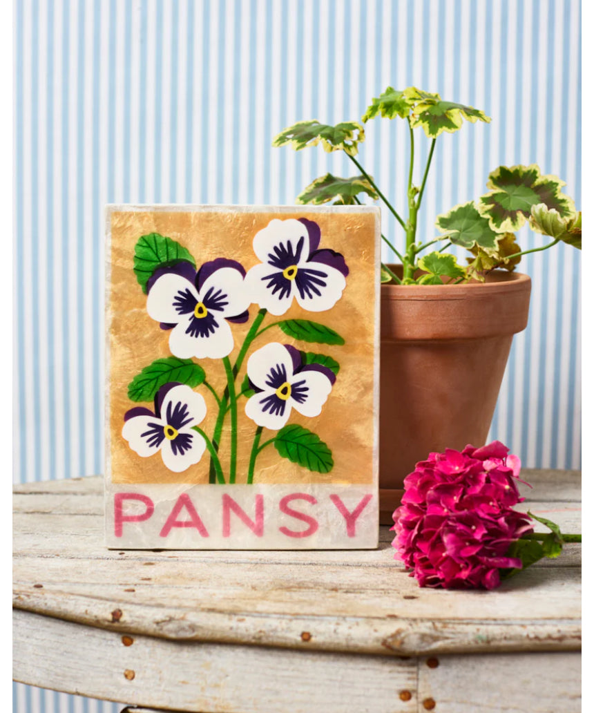 Jones & Co Market Wall Art - Pansy