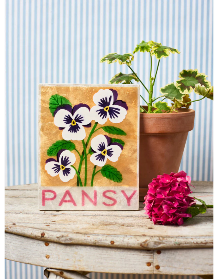 Jones & Co Market Wall Art - Pansy