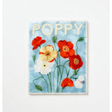 Jones & Co Market Wall Art featuring vibrant poppy flowers in a stylish botanical print.