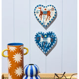 Jones & Co Paloma Wall Art featuring a white heart-shaped horse illustration on a neutral background.