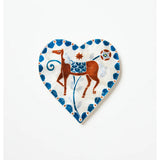 Jones & Co Paloma Wall Art featuring a heart-shaped white horse design, decorative wall art piece for home decor.