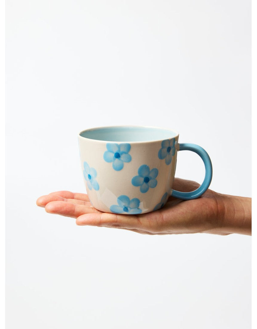 Chino Mug Daisy Blue by Jones & Co