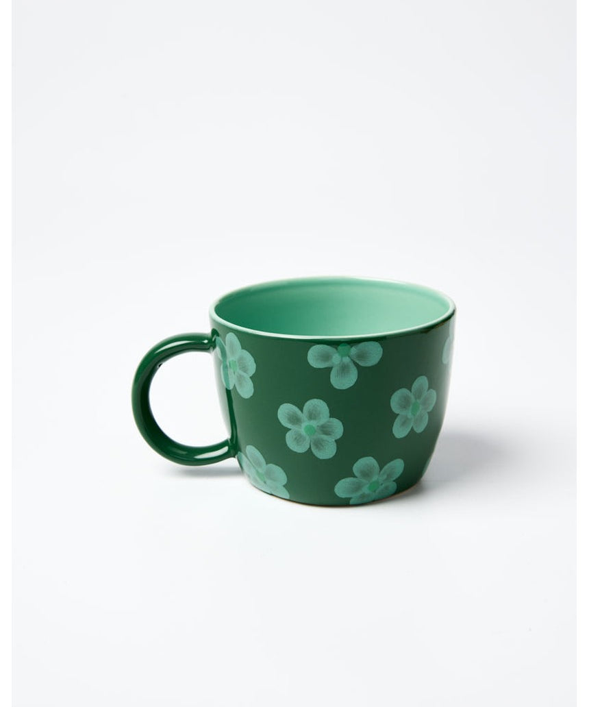 Chino Mug Daisy Green by Jones & Co