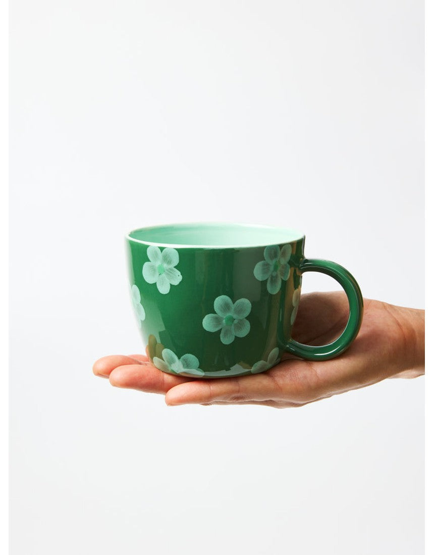 Chino Mug Daisy Green by Jones & Co