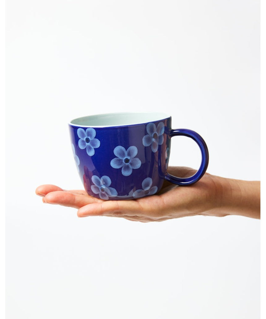 Chino Mug Daisy Navy by Jones & Co