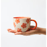 Chino Mug Daisy Peach by Jones & Co