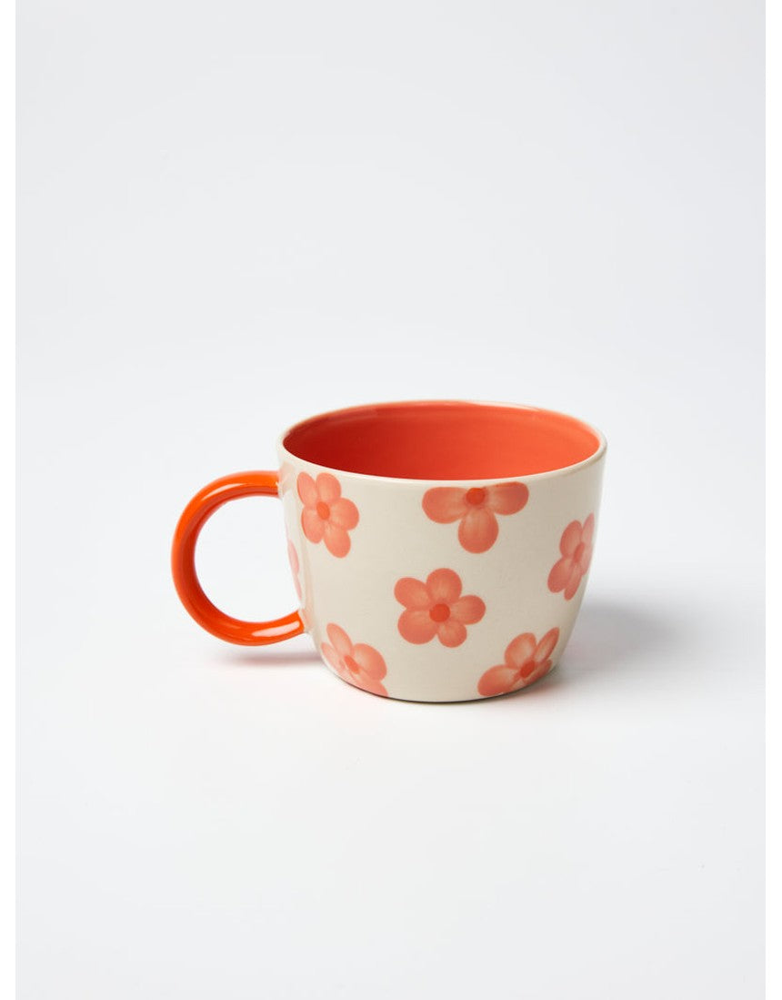 Chino Mug Daisy Peach by Jones & Co