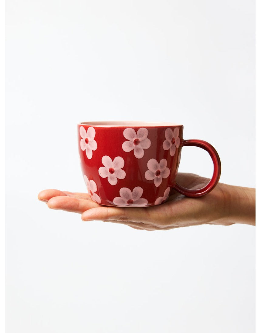 Chino Mug Daisy Wine by Jones & Co