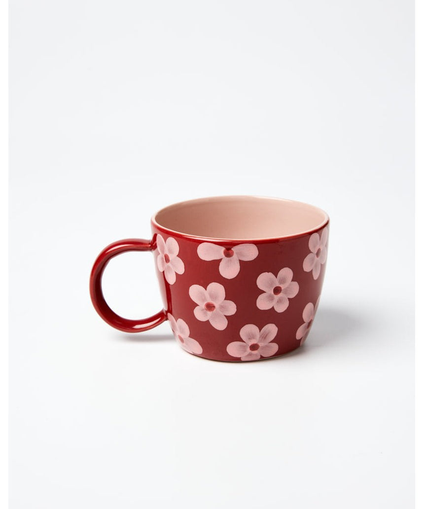 Chino Mug Daisy Wine by Jones & Co