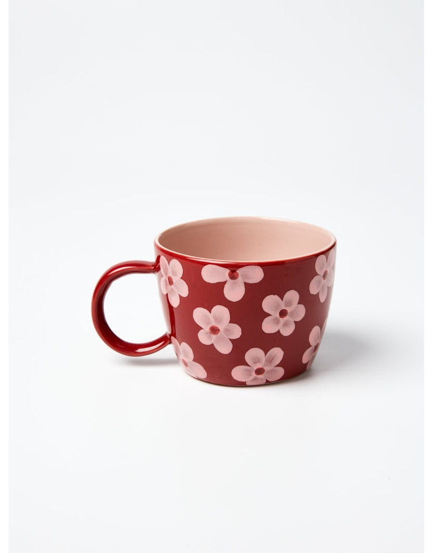 Chino Mug Daisy Wine by Jones & Co