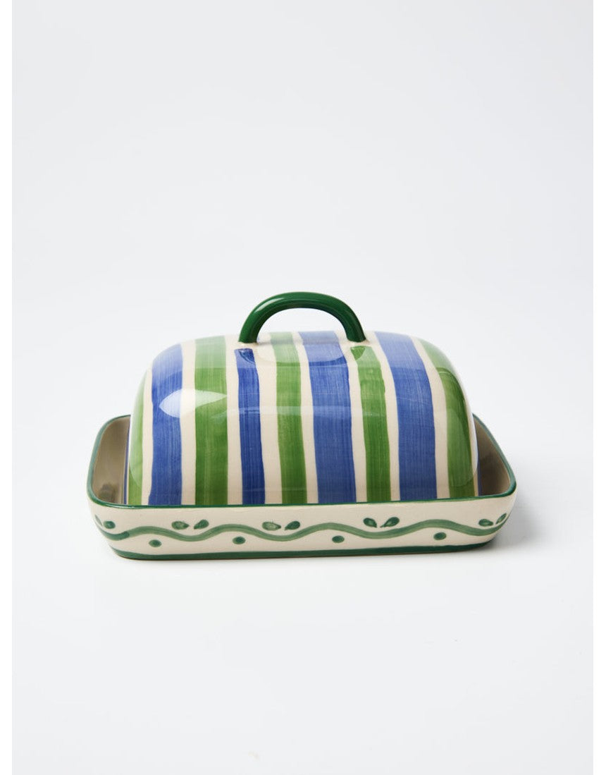 Jones & Co Piccolo Vita butter dish made of elegant tableware with a classic design, perfect for serving butter at the table.