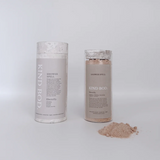 Kind Bod Spell Jar shower bomb in a clear container with natural ingredients, designed for a relaxing, aromatic shower experience.