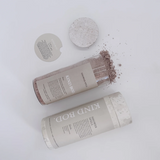 Kind Bod Spell Jar shower bomb with calming herbs and crystals, designed for a relaxing shower experience.