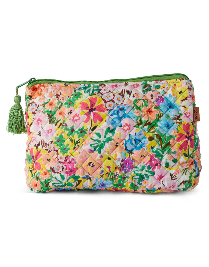 Kip & Co - Alfresco Quilted Cotton Toiletry Purse - image 1