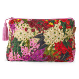 Kip & Co - Australian Bush Blossom Quilted Cotton Toiletry Purse - image 1