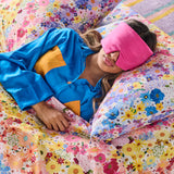 Kip & Co - Perfect Pink Block Out Silk Eye Mask, eye mask, Kip & Co - Say It Sister