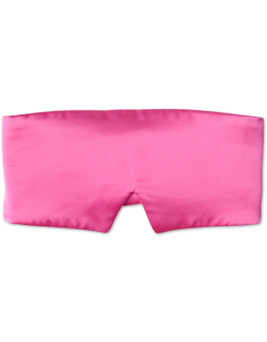 Kip & Co - Perfect Pink Block Out Silk Eye Mask, eye mask, Kip & Co - Say It Sister