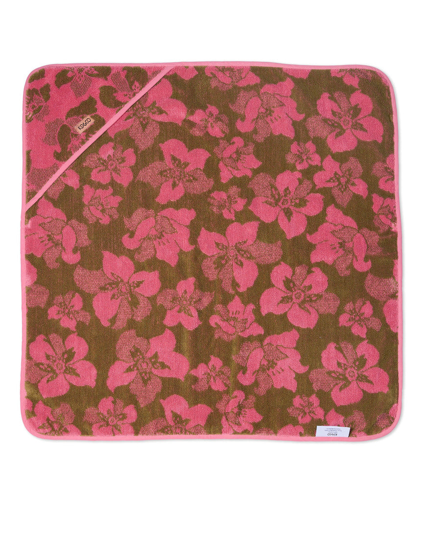Kip & Co - Bloom Terry Baby Towel - image 1