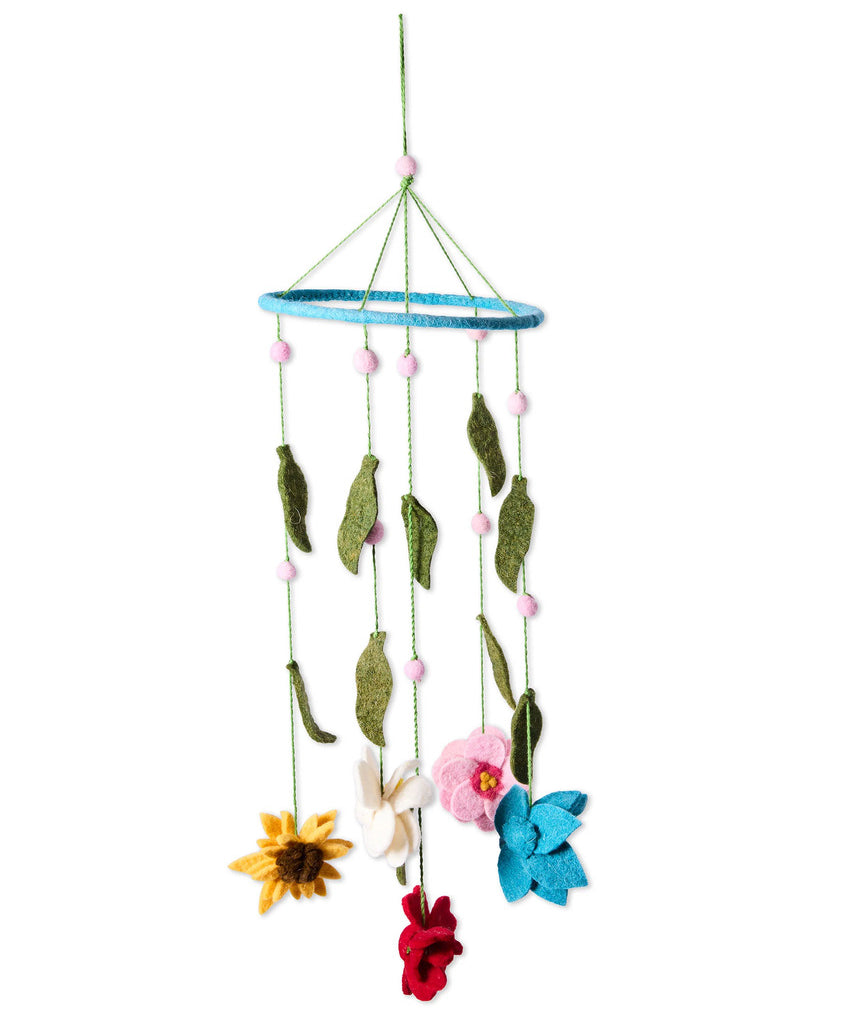 Kip & Co - Little Flowers Felted Wool Mobile - image 1